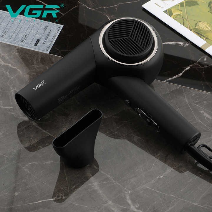 سشوار حرفهای وی جی ار مدل V-420 | خشککن سریع و مراقبت از مو