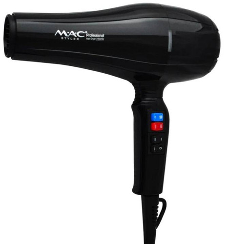 سشوار حرفهای مک استایلرMC-6688A –وات 2500 ، موتور AC
