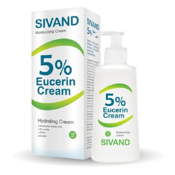 کرم مرطوب کننده سیوند مدل اوره و اوسرین 5 درصد حجم 150 میلی لیتر