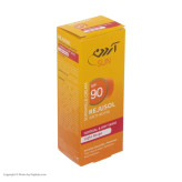 كرم ضدآفتاب پوست معمولی و خشک SPF90 ضدچروك (ANTI AGING) رنگ بژروشن (LIGHT BEIGE) آردن سان